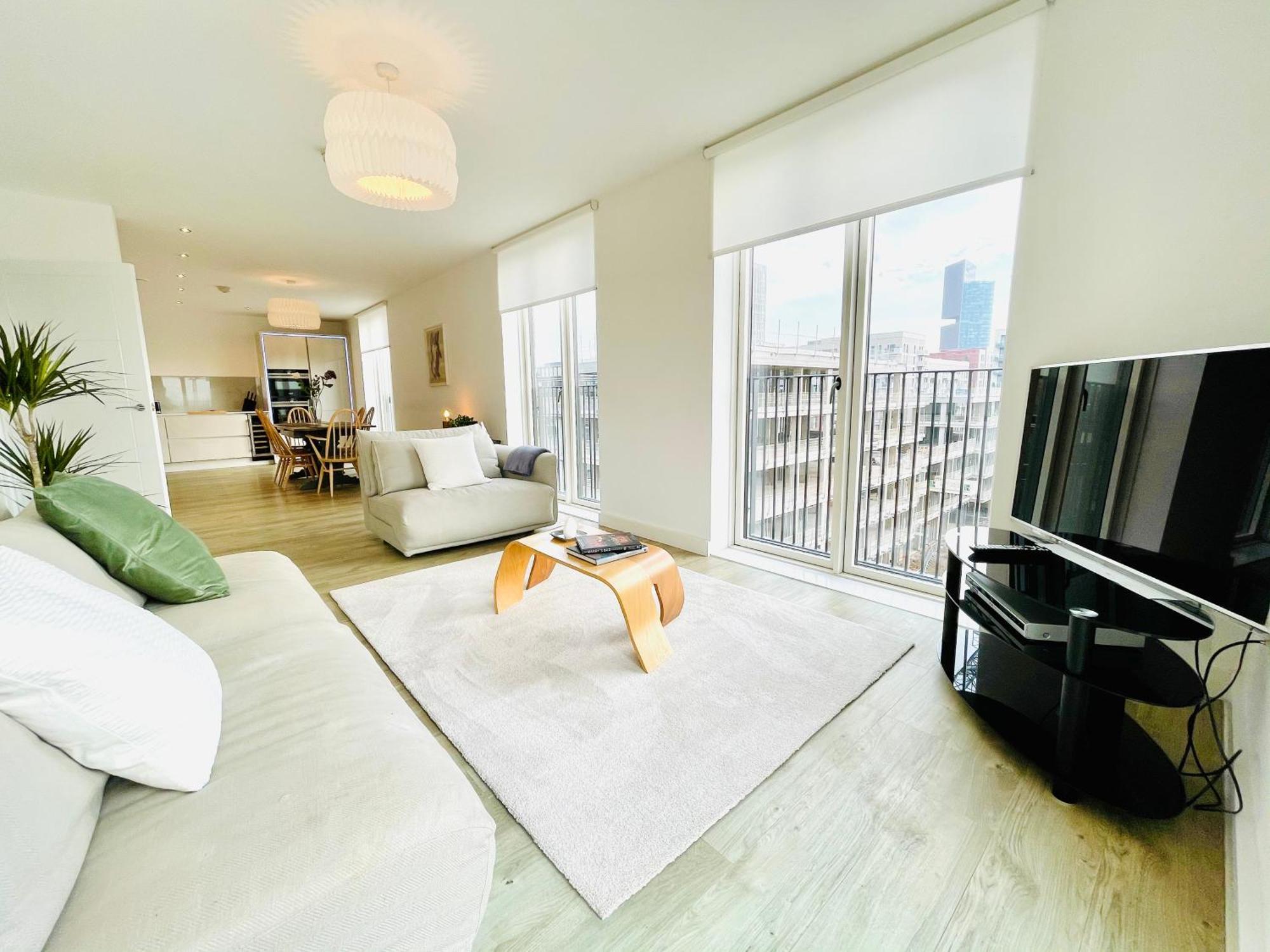 Panoramic Park And City Penthouses Retreat London Ruang foto